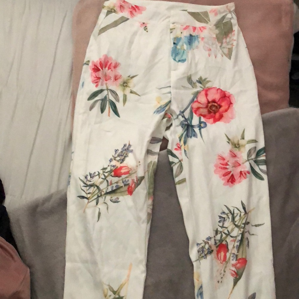 Floral pants from OOTDFASH